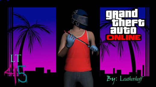 Biker from Hotline Miami (GTA V Online style)