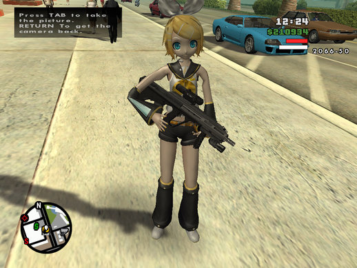 Project Diva F2 - Kagamine Rin (Costume 1)