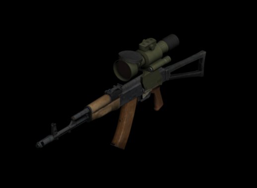 Arma OA Ak47 Night Scope