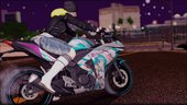 2015 Yamaha R25 EV Mirai Miku Racing 2013