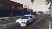 Mitsubishi Evo X Malaysian Police PDRM