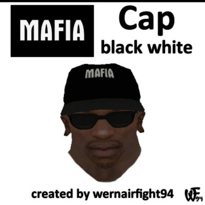 Mafia Cap Black White