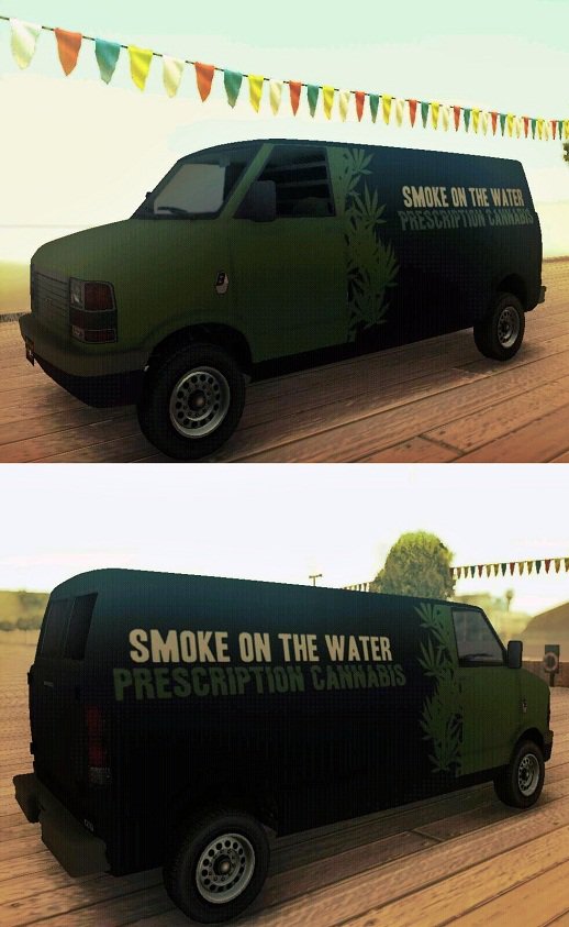 GTA V Brute Pony Smoke on the Water