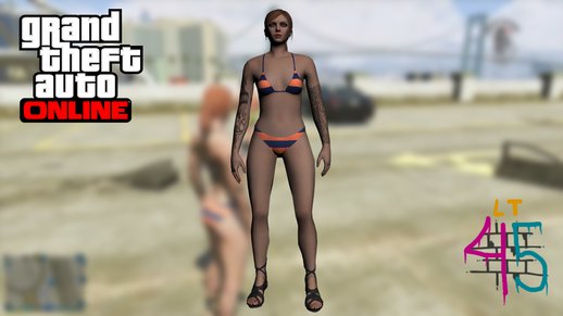 Skin Female #1 from GTA V Online