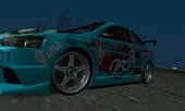 Evo X Tuneable Twin Color Miku X Luka PaintJobs