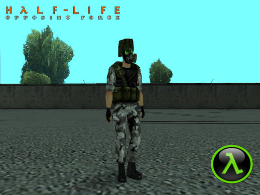 Shephard From Half-Life Opposing Force