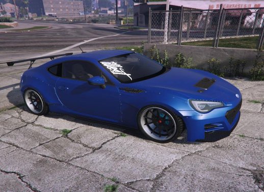 2016 Subaru BRZ STi version with tuning parts