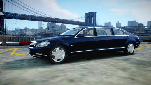 2011 Mercedes-Benz S600 Guard Pullman