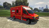 Mercedes Sprinter VSAV Cube Sapeurs-Pompiers de Paris