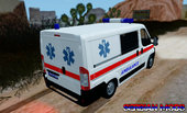 Fiat Ducato Serbian Ambulance