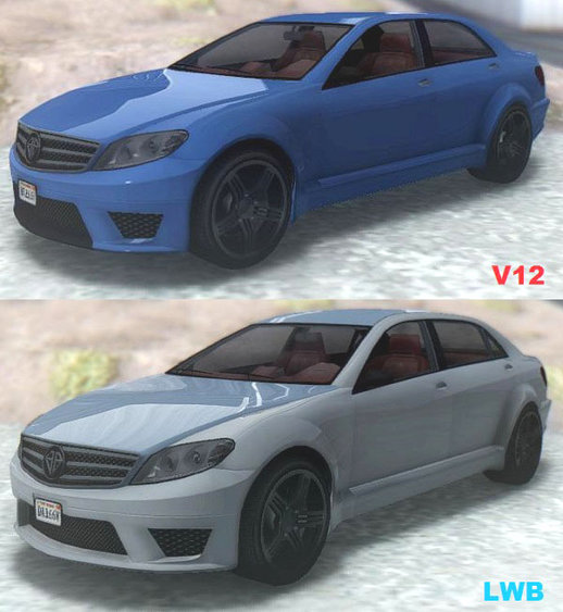 GTA V Benefactor Schafter V12 & LWB +Arm