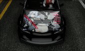 Mitsubishi Lancer Evo IX MR w/ Tobiichi Origami Itasha