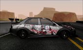 Mitsubishi Lancer Evo IX MR w/ Tobiichi Origami Itasha