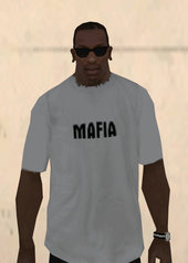 Mafia T-Shirt White Black