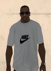 Nike T-shirt White Black