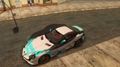 Mercedez-Benz SLR McLaren 722 Hatsu Miku