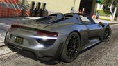 2015 Porsche 918 Spyder & Weissach Kit [Add-On]