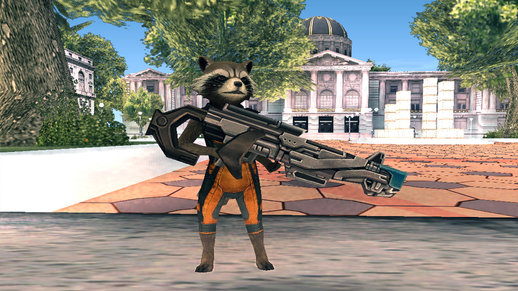 Marvel Future Fight - Rocket Raccon Rifle