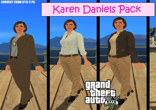 GTA V Daniels Karen