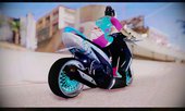 Vario 110 / Honda Click LOWRIDER [Hatsune Miku Itansha]