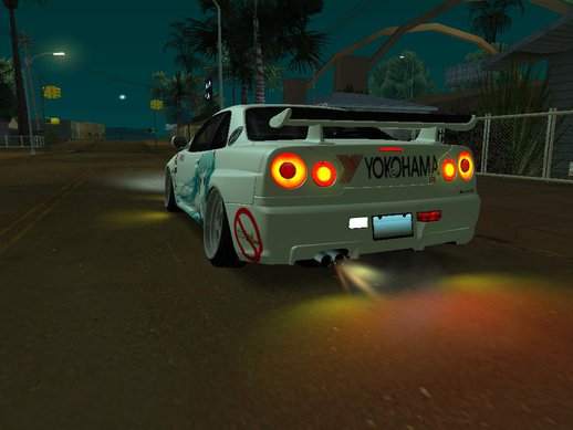 Nissan Skyline GTR-R34 Hatsune Miku