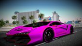 GTA V Zentorno Tron Paintjob