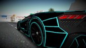 GTA V Zentorno Tron Paintjob