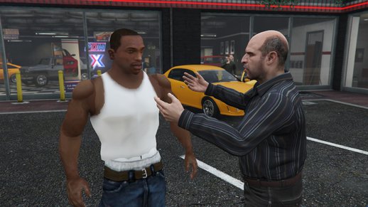 GTA V Carl Jonson CJ 