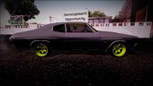 1970 Chevrolet Chevelle SS Drift Monster Energy