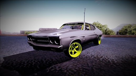 1970 Chevrolet Chevelle SS Drift Monster Energy