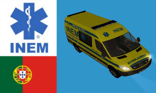 Mercedes-Benz Sprinter INEM Ambulance (Portugal)