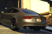 Audi RS7 Sportback 2015 [Replace/Addon]