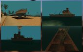 Ships on Beach of Santa Maria V1.2