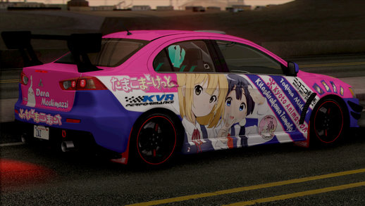 Lancer Evo X Tunable Tamako Market Itasha