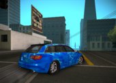 Audi RS6 Avant Blue Star Badgged