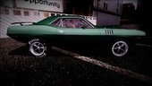 1971 Plymouth Hemi Cuda Drag