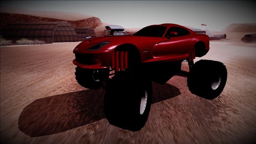 2012 Dodge SRT Viper GTS Monster Truck