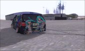 Toyota Alphard With Racing Miku 'Kuro-Mikuphard' Itasha