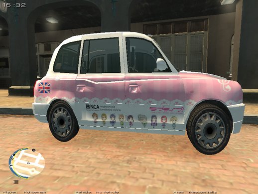 μ's London Taxi Paintjob