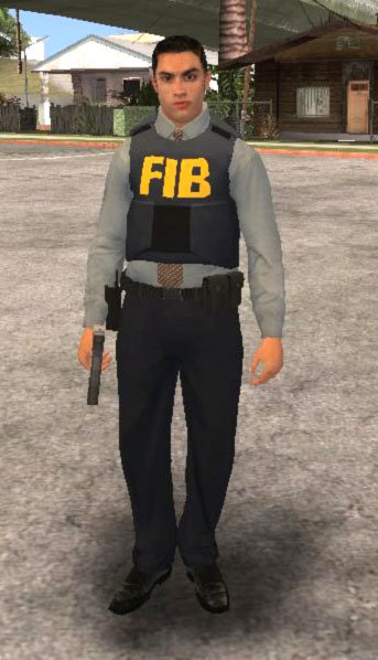 GTA V F.I.B. Ped