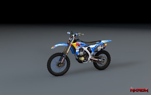 Yamaha YZ250F - RedBull Graphics [Add-On]