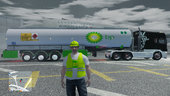 Army Military, BP and SHELL GAS FUEL Truck mods ELS v6 MOD PACK FINAL