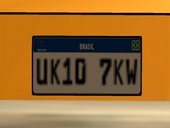 Mercosur License Plates