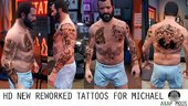 HD Tattoos For Trevor Franklin And Michael V1.8