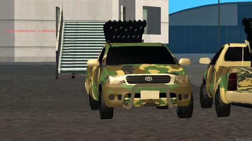 Toyota HILUX 2013 ARMY LIBYAN