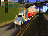 Kenworth T800 + Carreta de Arena 