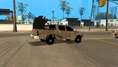 Assault vehicle Toyota HILUX 2014 ARMY LIBYAN