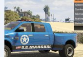 DODGE Ram 3500 Texture U.S: Marshal