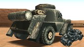 Unused Tank from Metal Slug