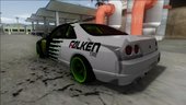 Nisssan Skyline R33 Drift Monster Energy Falken